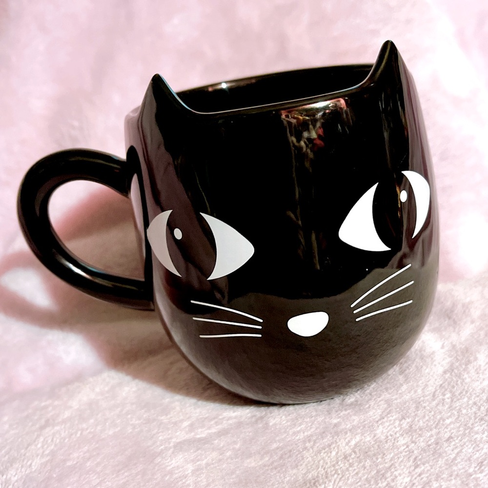 Black Cat Ceramic Mug By Sass & Belle —NWOB